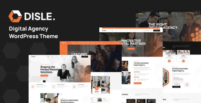 Disle - Digital Agency WordPress Theme