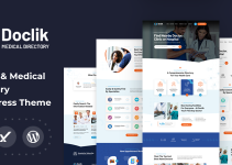 Doclik - Medical & Clinic Directory WordPress Theme
