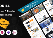 Drill - Handyman & Plumber Services WordPress Theme