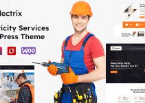 Electrik - Electricity Services WordPress Theme
