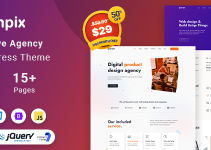 Enpix | Digital Agency Creative Portfolio Theme