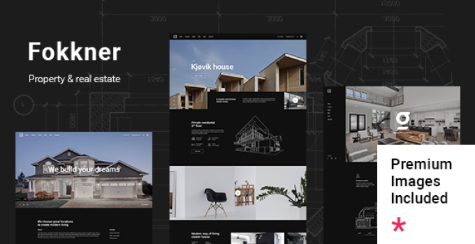 Fokkner - Real Estate and Property Theme