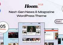 Hoom - News & Magazine WordPress Theme