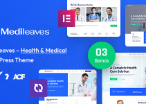 Medileaves - Health & Medical Elementor WordPress Theme