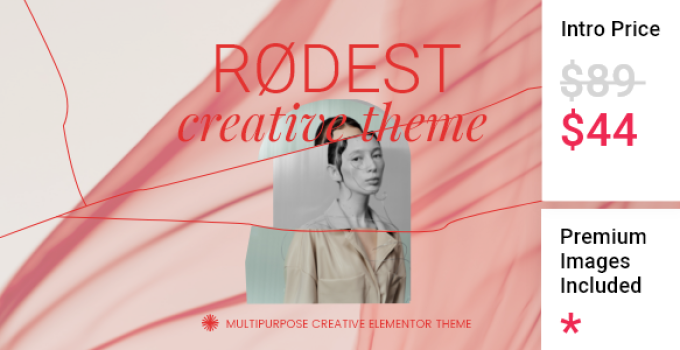 Rødest - Creative Elementor Theme