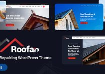 Roofan - Roofing Services WordPress Theme