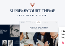 SupremeCourt - Law Firm and Attorney Theme