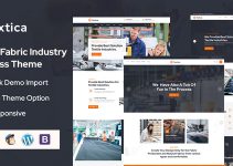 Textica - Textile & Fabric Industry WordPress Theme