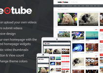 VideoTube - Responsive Video WordPress Theme