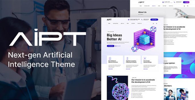 AiPT - Next-Gen Artificial Intelligence Theme