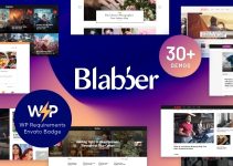 Blabber | All-in-One Elementor Blog & News Magazine WordPress Theme + RTL