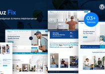 HouzFix - Plumber, Handyman Services WordPress Theme