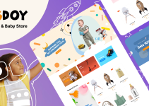 Kidsdoy – Baby Shop and Children Store WordPress