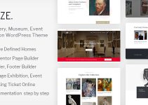Muzze - Museum Art Gallery Exhibition WordPress Theme
