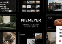Niemeyer - Architecture and Interior Design Theme