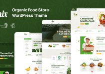 Ogenix - Organic Food Store WordPress Theme