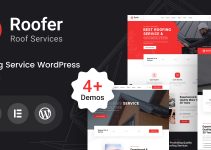 Roofer - Roofing Services WordPress Theme