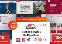 Roofio - Roofing Services WordPress Theme