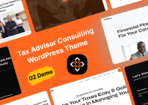 Roxim - Tax Advisor Consulting WordPress Theme
