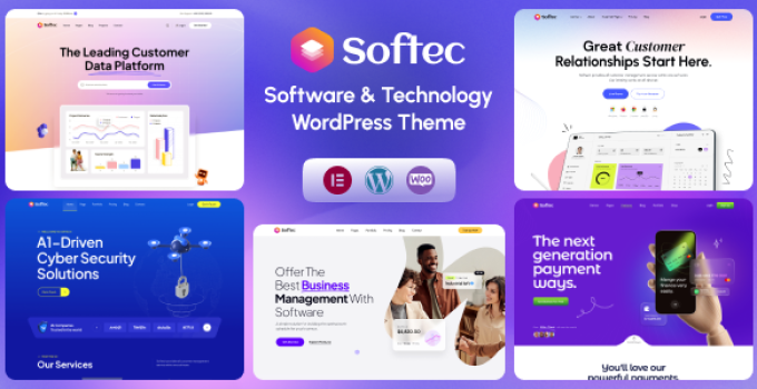 Softec - Software & Technology WordPress Theme