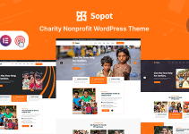 Sopot - Charity NonProfit Fundraising WordPress Theme