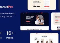 Startuppro - SaaS, Startup and Agency WordPress Theme