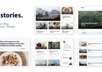 Stories - Personal Blog WordPress Theme