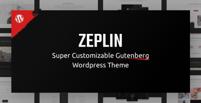 Zeplin | Creative WordPress Theme