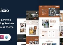 Zixxo : Tiling Services WordPress Theme