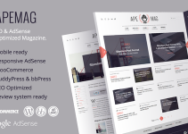 Apemag - Stylish WordPress Theme Magazine with Review System