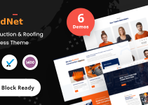 Buildnet - Construction & Roofing WordPress Theme
