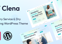 Clena - Laundry Service & Dry Cleaning WordPress Theme
