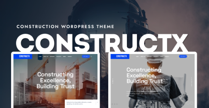 ConstructX - Construction WordPress Theme