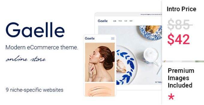 Gaelle - Elementor eCommerce Theme