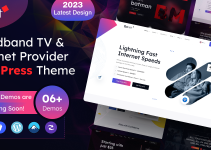 Gonet - Internet Provider & Satellite TV WordPress Theme