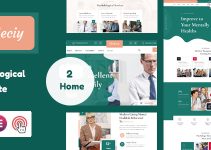 Meciy - Psychology and Counseling Elementor WordPress Theme