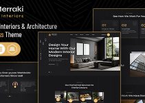 Merraki | Interiors & Architecture WordPress Theme
