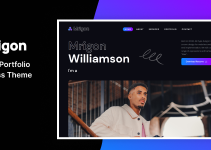 Mrigon – Personal Portfolio WordPress Theme