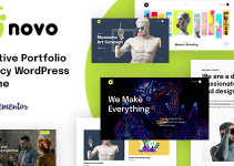 Onovo - Creative Portfolio Agency WordPress Theme