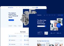 OptiOne - Eye Care WordPress Theme