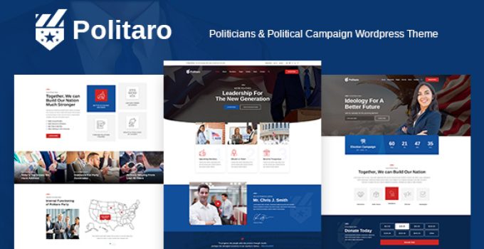Politaro - Political WordPress Theme