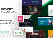 Povert - NonProfit Fundraising Charity WordPress Theme