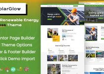 Solarglow - Solar & Renewable Energy WordPress Theme