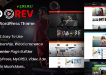 VidoRev - Video WordPress Theme