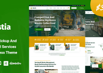 Wastia - Waste Pickup And Disposal Services WordPress Theme