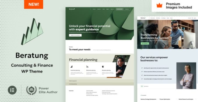 Beratung - Consulting & Finance WordPress