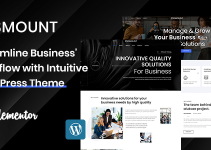 Bismount - Business Portfolio & Consulting WordPress Theme