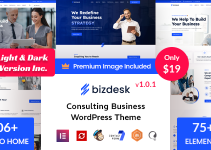 Bizdesk - Business Consulting WordPress Theme