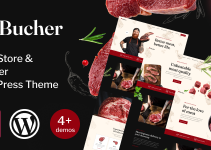 Bucher - Meat Store & Butcher WordPress Theme