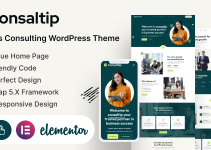 Consaltip – Business Consulting WordPress Theme